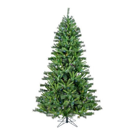 Almo Fulfillment Services Christmas Time Artificial Christmas Tree - 6.5 Ft. Norway Pine - Multi LED Lights CT-NP065-ML